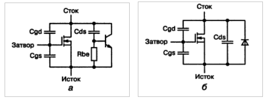 Составные транзисторы. Схемы включения.